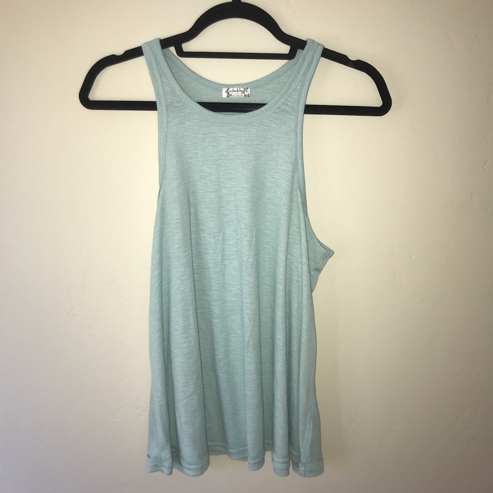 Free People Seafoam Casual Tank size M